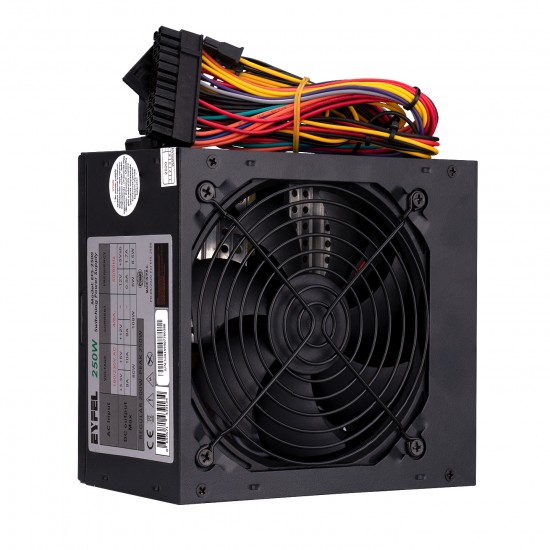 EVEREST EYFEL EFS-2500 200W REAL POWER SUPPLY GÜÇ KAYNAĞI EVEREST EYFEL EFS-2500 200W REAL POWER SUPPLY GÜÇ KAYNAĞI